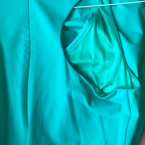 ❤️Cynthia Rowley Teal Dress Sleeveless Small - Picture 5 of 6